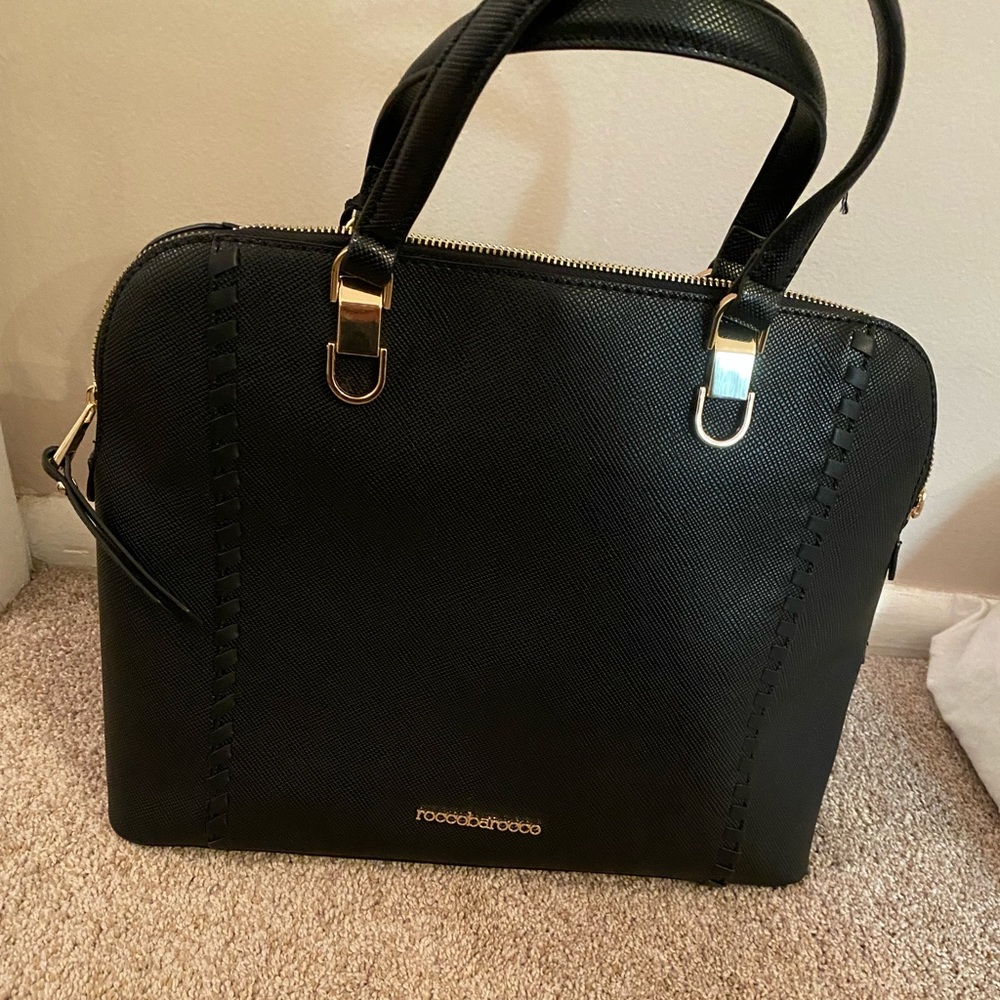 Roccobarocco Leather Handbag